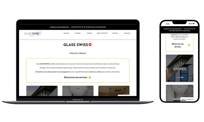 Réalisation 5 - GLASS-SWISS